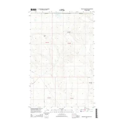 2014 Map of Headlight Butte NW, 2014 Print