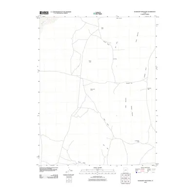 2010 Map of Headlight Mountain, 2010 Print