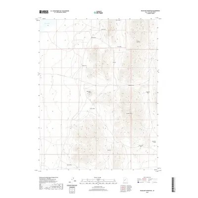2020 Map of Headlight Mountain, 2020 Print