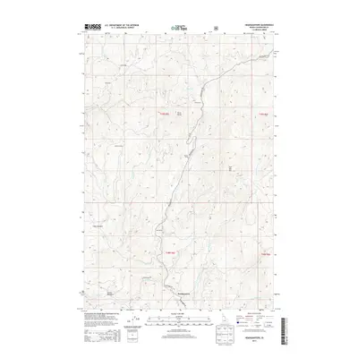 2013 Map of Headquarters, 2013 Print