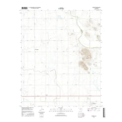 2016 Map of Headrick, 2016 Print