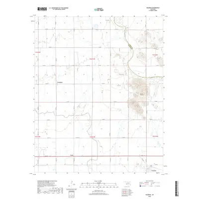 2018 Map of Headrick, 2018 Print