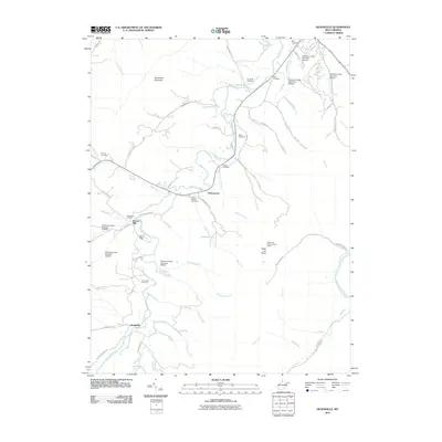 2011 Map of Headsville, 2011 Print