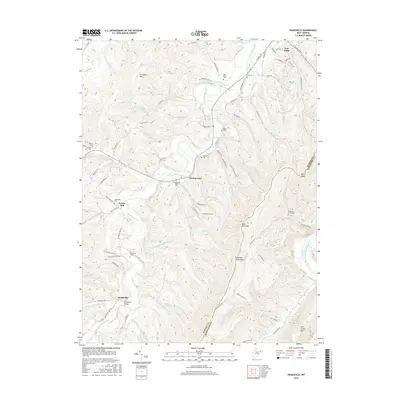 2016 Map of Headsville, 2016 Print