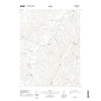 2019 Map of Headsville, 2019 Print