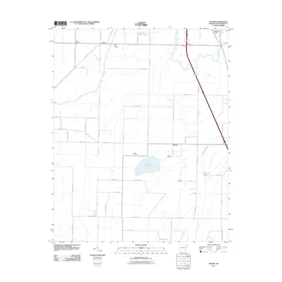 2011 Map of Heafer, 2011 Print