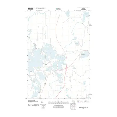 2010 Map of Heafford Junction, 2010 Print