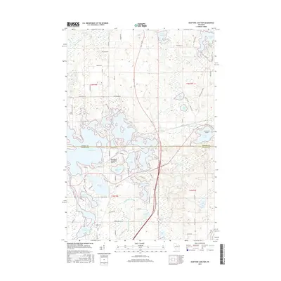 2015 Map of Heafford Junction, 2015 Print