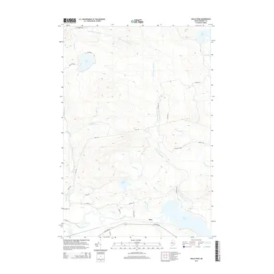 2014 Map of Heald Pond, 2014 Print