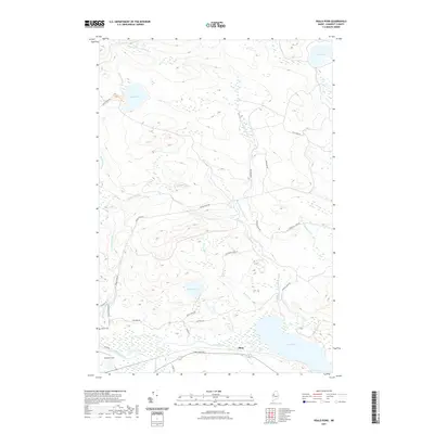 2021 Map of Heald Pond, 2021 Print