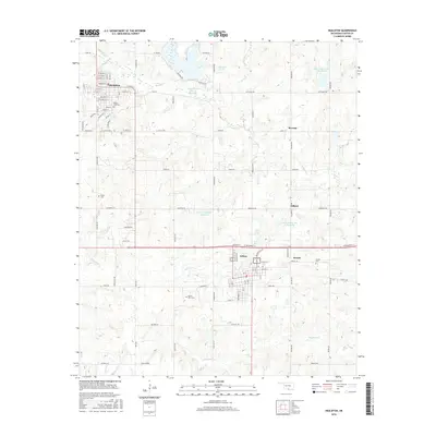 2016 Map of Healdton, 2016 Print