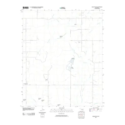 2009 Map of Healdton SE, 2009 Print