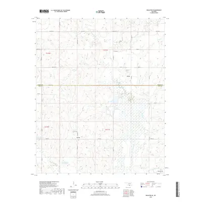 2018 Map of Healdton SE, 2018 Print