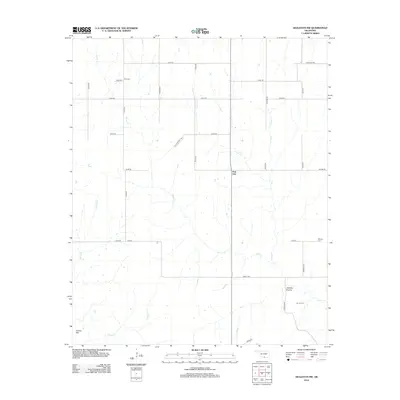 2012 Map of Healdton SW, 2012 Print