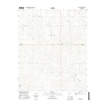 2016 Map of Healdton SW, 2016 Print