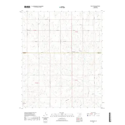 2018 Map of Healdton SW, 2018 Print