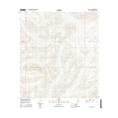 2016 Map of Healy A-4 SW, 2016 Print