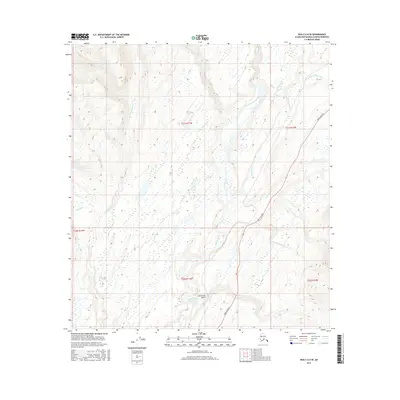 2016 Map of Healy A-6 SE, 2016 Print