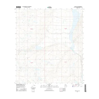 2016 Map of Healy B-2 SE, 2016 Print
