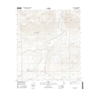 2016 Map of Healy B-4 NW, 2016 Print