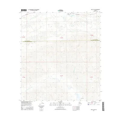 2016 Map of Healy B-4 SW, 2016 Print