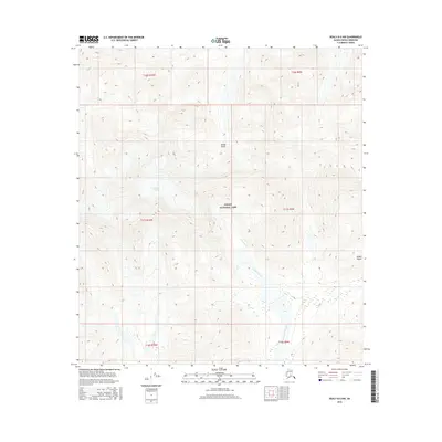 2016 Map of Healy B-5 NW, 2016 Print