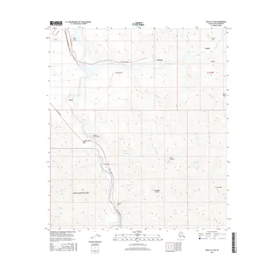 2016 Map of Healy D-4 SW, 2016 Print