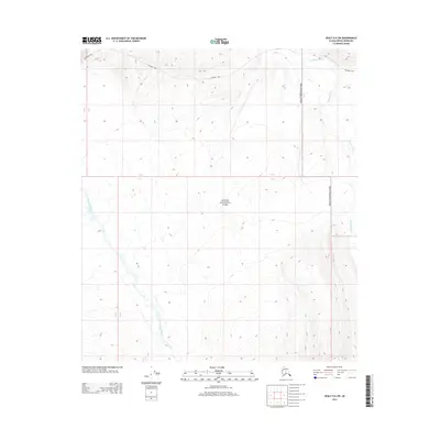 2014 Map of Healy D-6 SW, 2014 Print