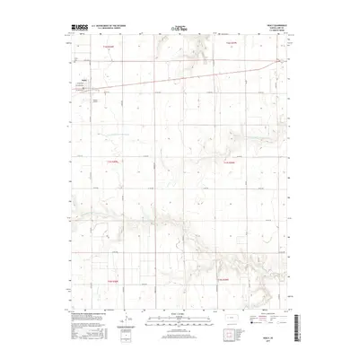2015 Map of Healy, 2015 Print