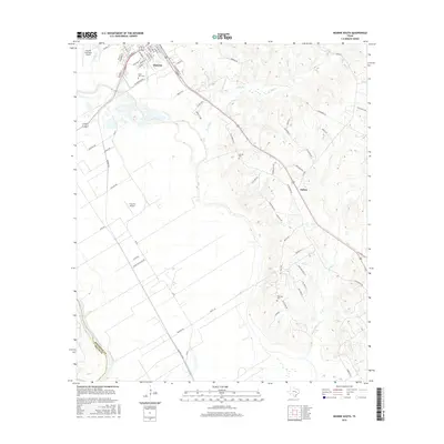 2016 Map of Hearne South, 2016 Print