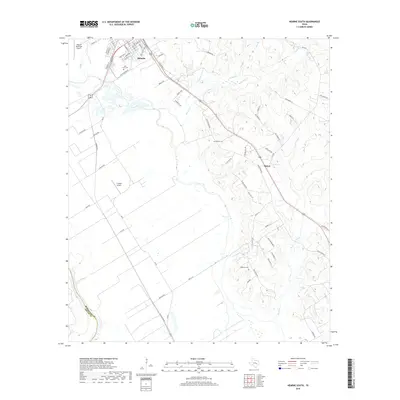 2019 Map of Hearne South, 2019 Print