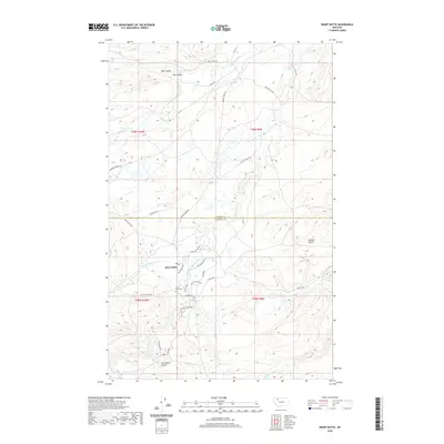 2020 Map of Heart Butte, 2020 Print