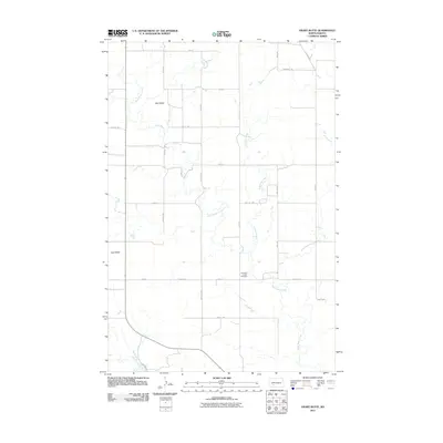 2011 Map of Heart Butte, 2011 Print