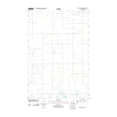 2011 Map of Heart Butte NW, 2011 Print