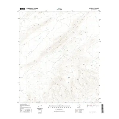 2016 Map of Heart Mountain, 2016 Print
