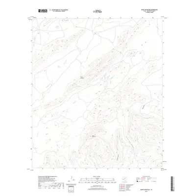2019 Map of Heart Mountain, 2019 Print