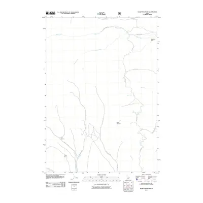 2011 Map of Heart Mountain, 2011 Print