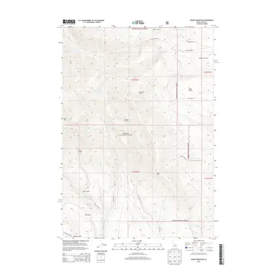 2013 Map of Heart Mountain, 2013 Print