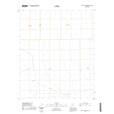 2020 Map of Heart of the Sands NE, 2020 Print