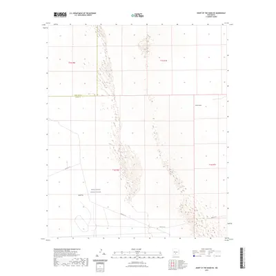 2023 Map of Heart of the Sands NE, 2023 Print
