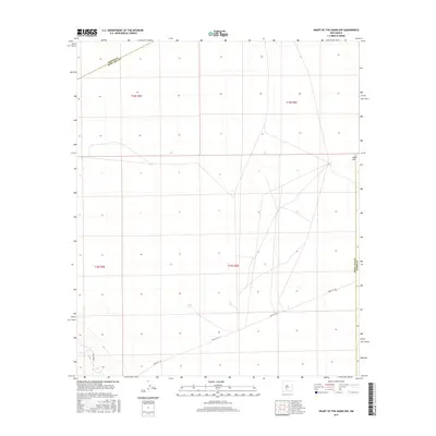 2017 Map of Heart of the Sands NW, 2017 Print