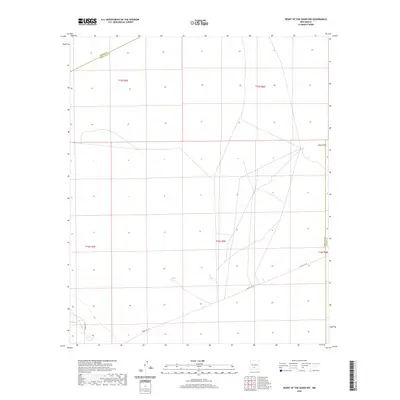2020 Map of Heart of the Sands NW, 2020 Print