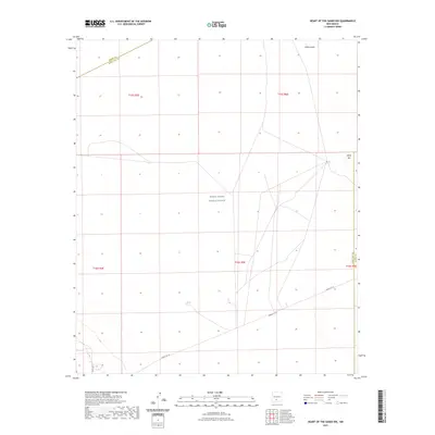 2023 Map of Heart of the Sands NW, 2023 Print