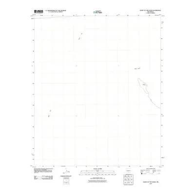 2010 Map of Heart of the Sands, 2010 Print