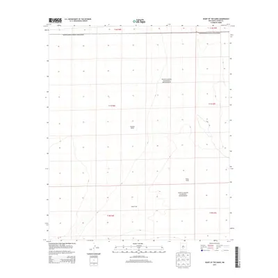 2013 Map of Heart of the Sands, 2013 Print