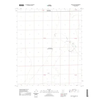 2020 Map of Heart of the Sands, 2020 Print