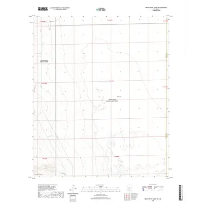 2020 Map of Heart of the Sands SW, 2020 Print