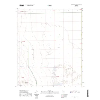 2023 Map of Heart of the Sands SW, 2023 Print