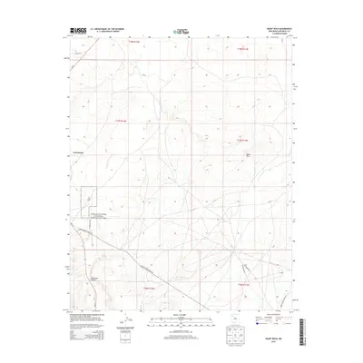 2013 Map of Heart Rock, 2013 Print
