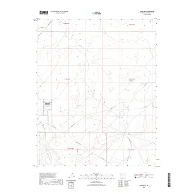 2020 Map of Heart Rock, 2020 Print